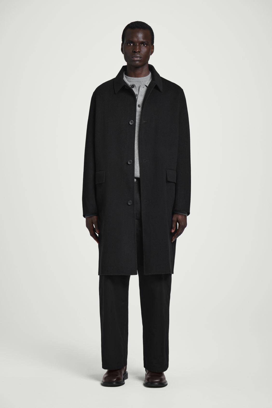 DOUBLE-FACED WOOL COAT Product Image