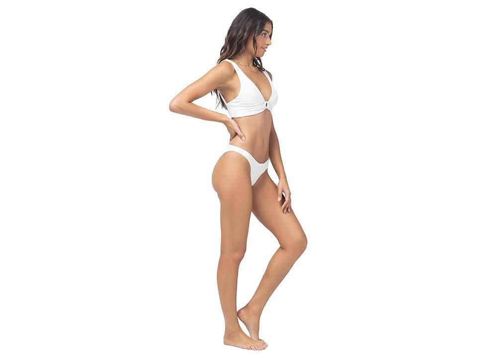 L*Space Eco Chic Off the Grid Fisher Top (Cream) Women's Swimwear Product Image