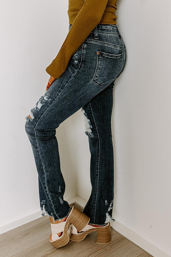 Judy Blue The Diana Midrise Distressed Jean Product Image