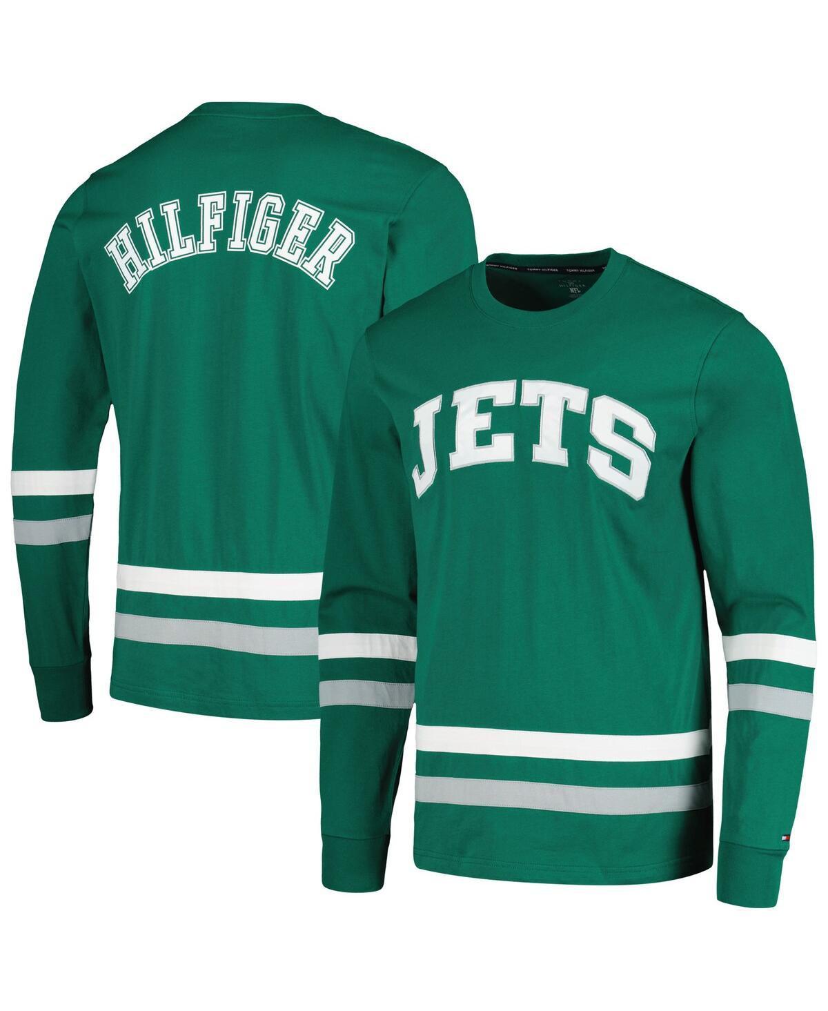 Mens Tommy Hilfiger Green New York Jets Nolan Long Sleeve T-shirt - Green Product Image