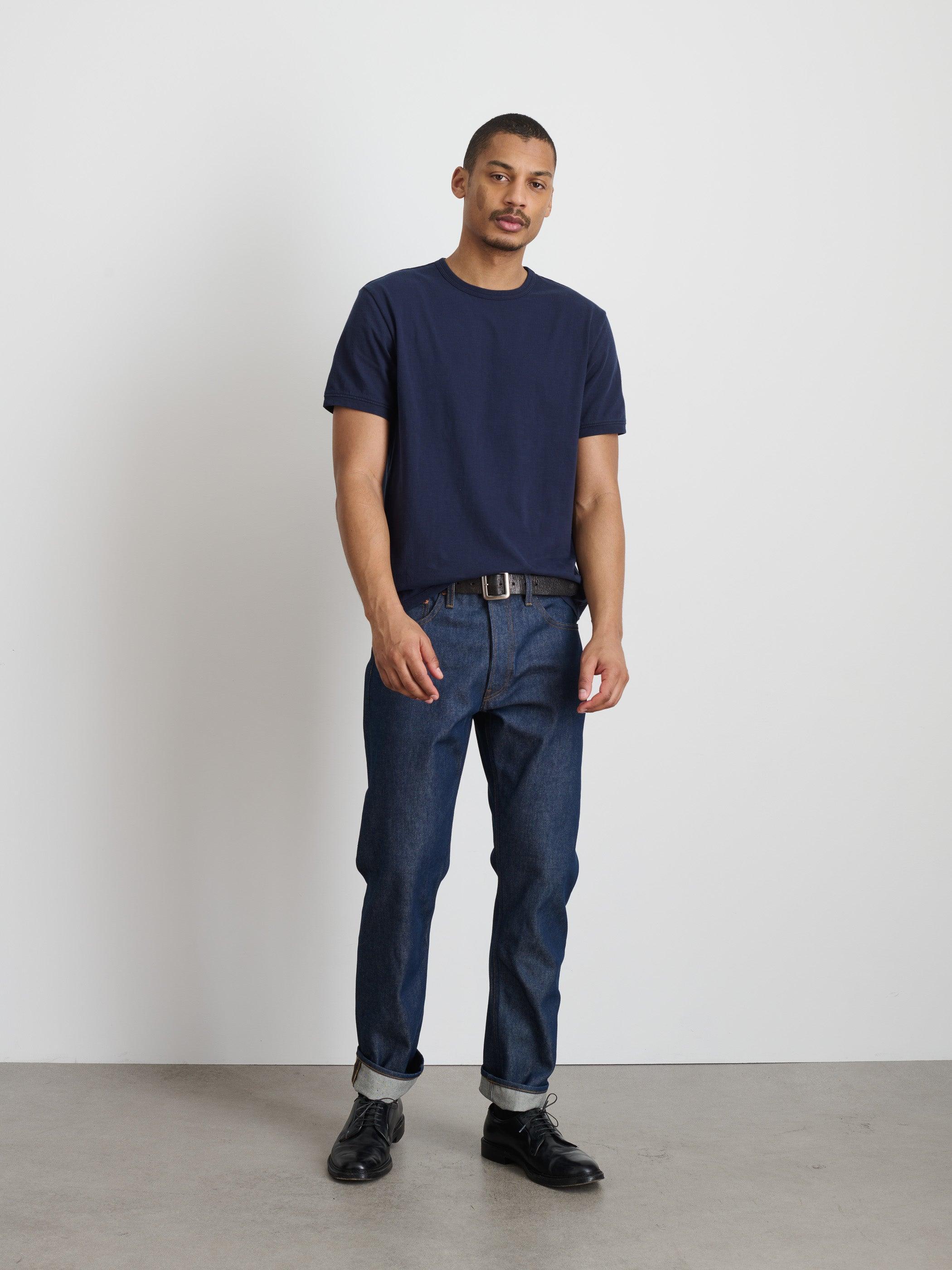 Standard T Shirt in Slub Cotton Male Product Image