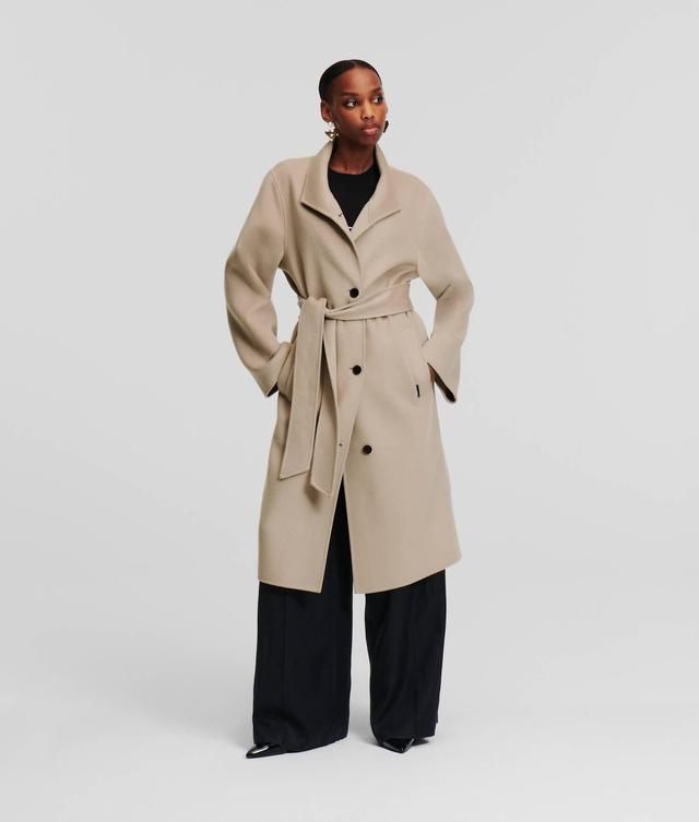 SOFT DOUBLE-FACE WOOL COAT  Product Image