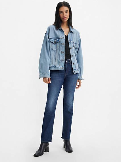 Levi's High Rise Straight Performance Cool Women's Jeans Product Image