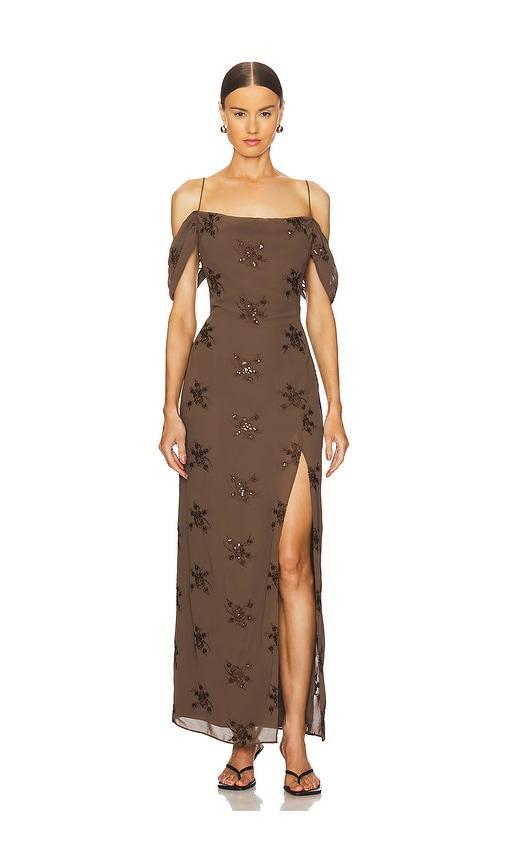 Yvanna Embroidered Maxi Dress Product Image