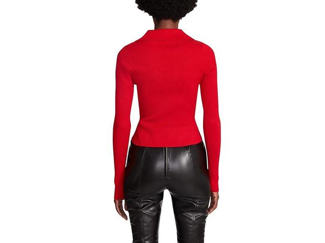 Steve Madden Maggie Cinch Waist Long Sleeve Top Product Image