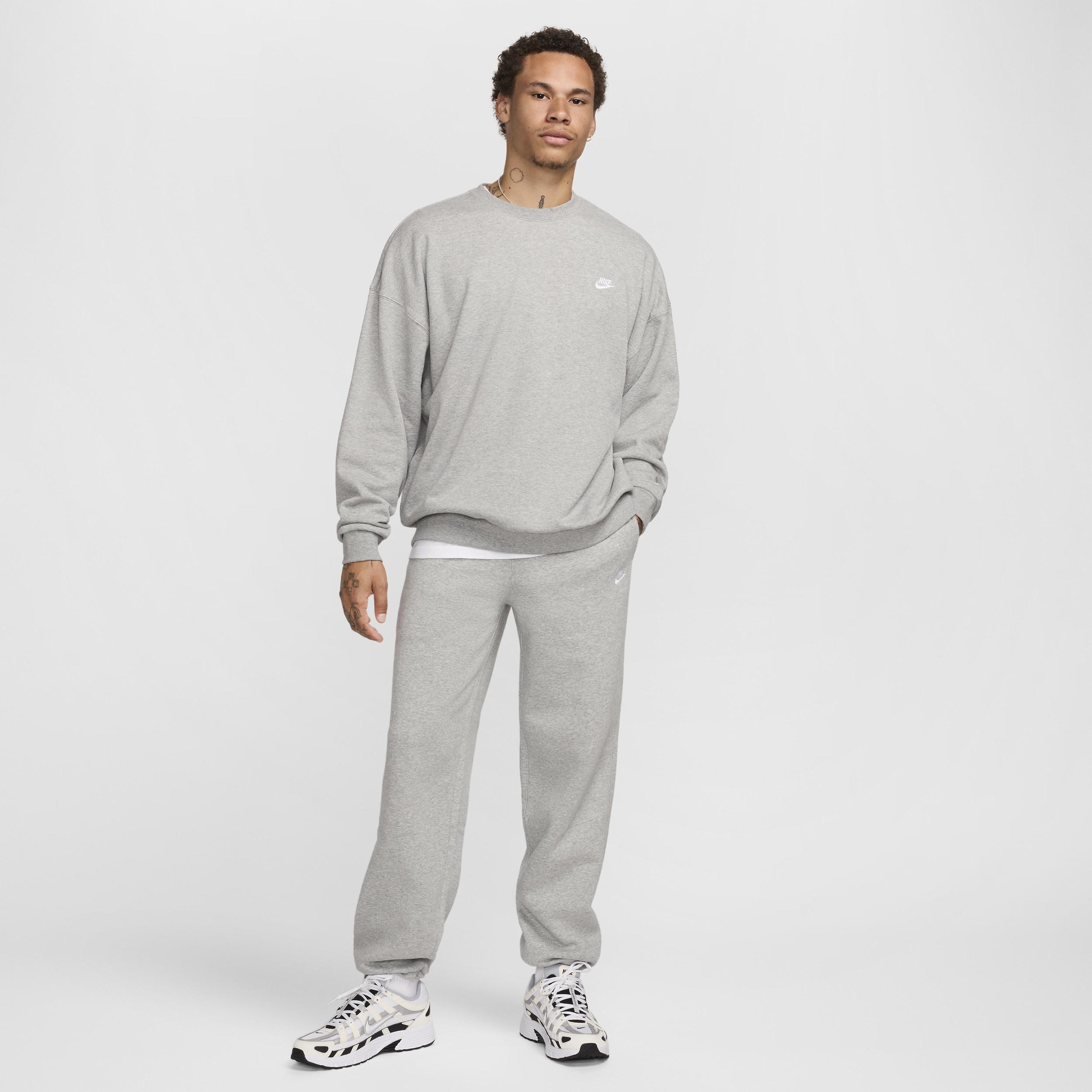 Nike Mens Nike Club BB Fleece Bungee Pants - Mens Grey/Grey Product Image