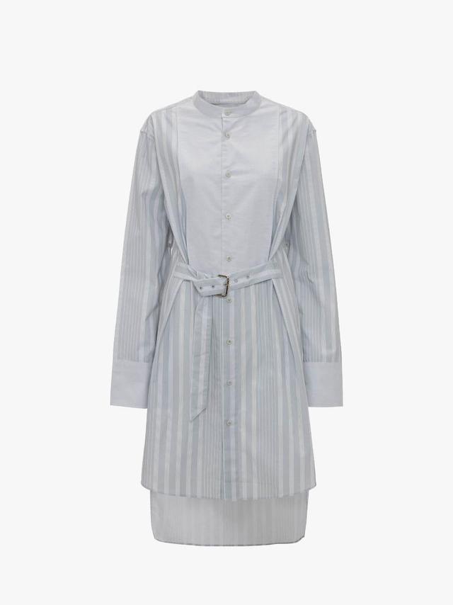 TUXEDO SHIRT DRESS in grey | JW Anderson US  Product Image