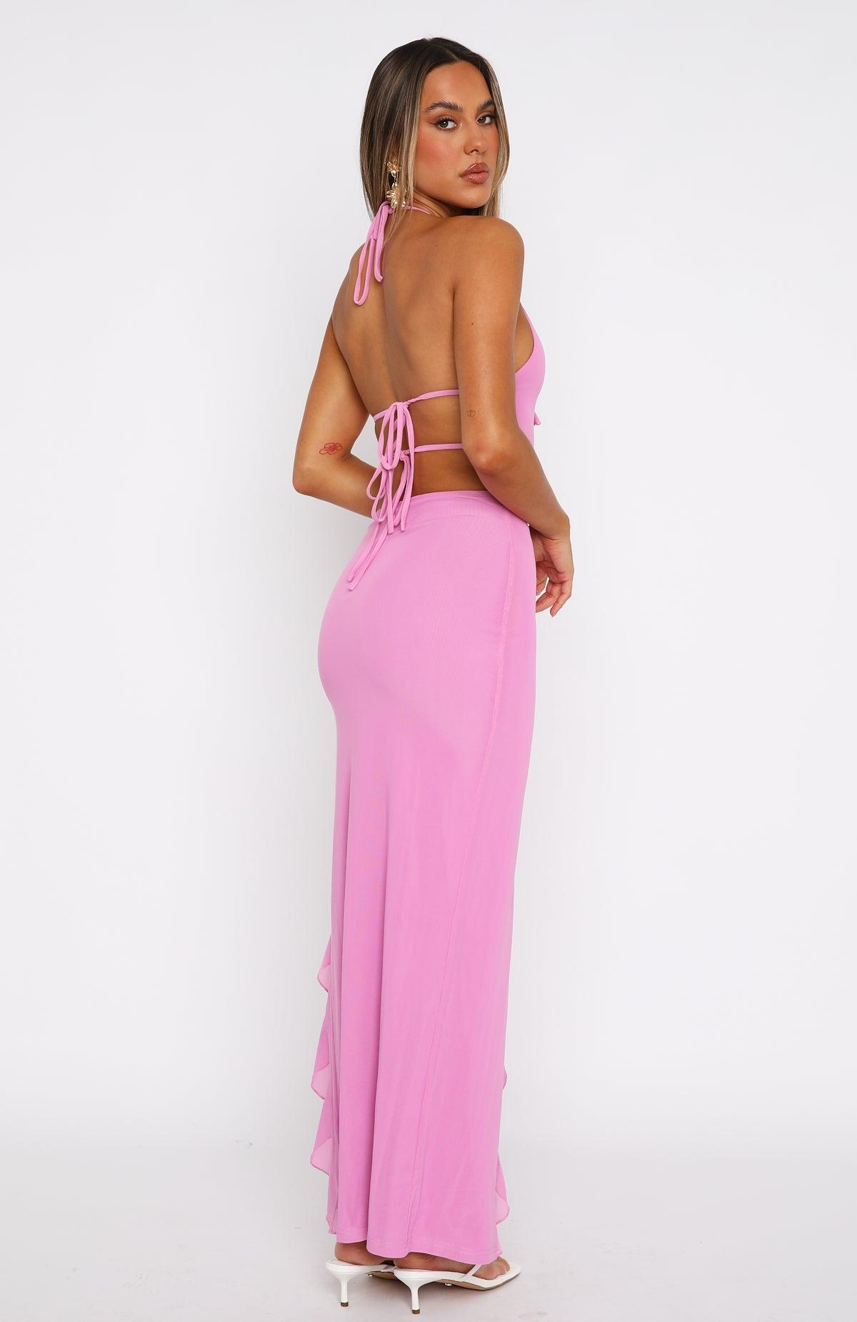 Day By Day Maxi Dress Pink Product Image