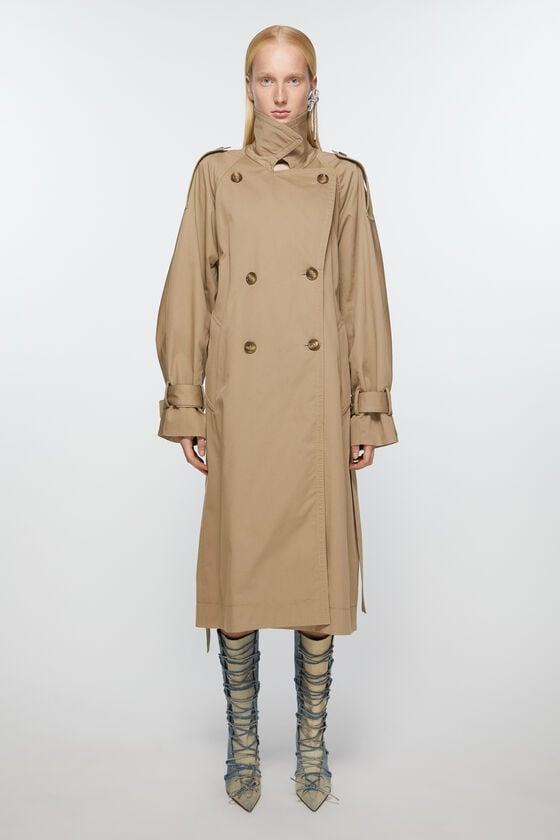 Double-breasted trench coat product image