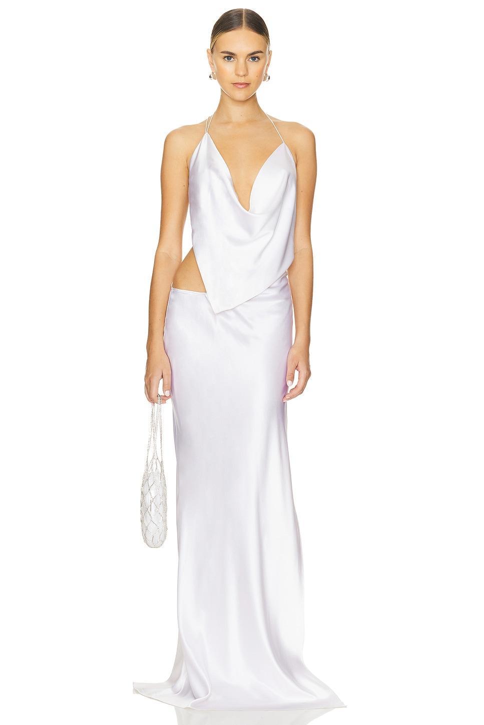 Iced Bias Slip Dress Michael Lo Sordo Product Image