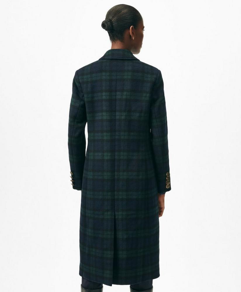 Black Watch Dress Coat in Wool Blend Product Image