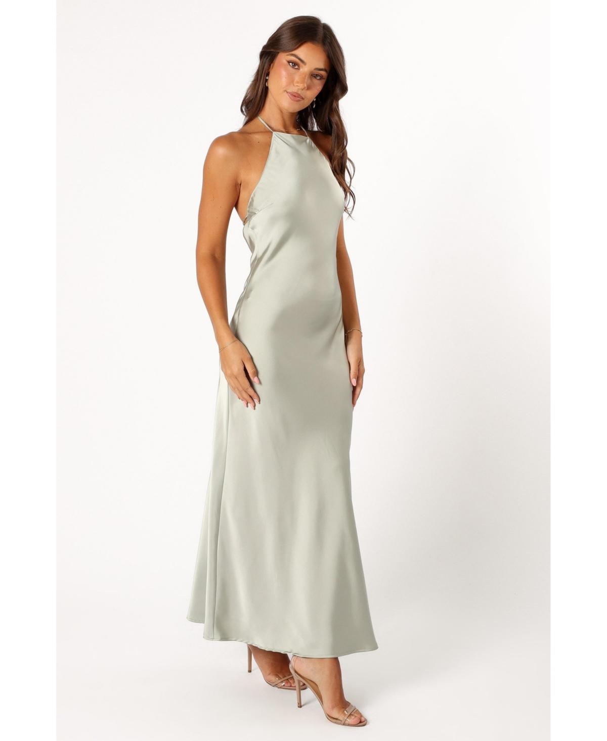 Petal and Pup Womens Hadley Halterneck Maxi Dress Product Image