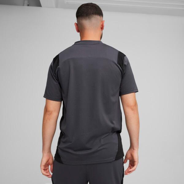 PUMA KING Pro Men's Jersey in Strong Grey/Black Product Image