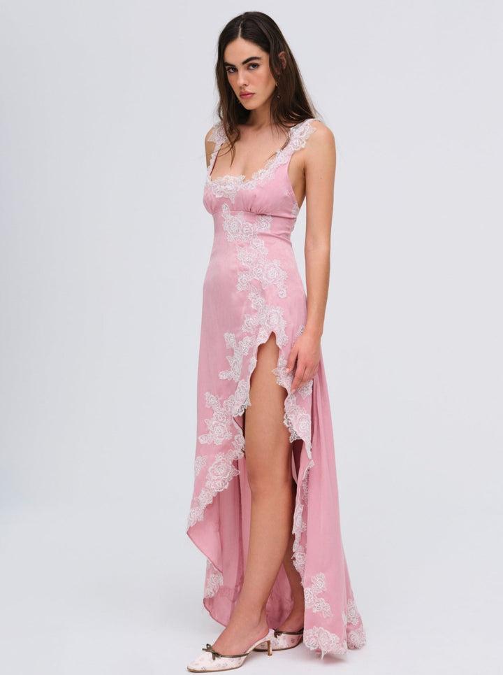 Clemence Maxi Dress — Pink Product Image