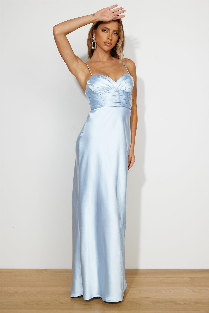 Wedding Dream Midi Dress Blue Product Image