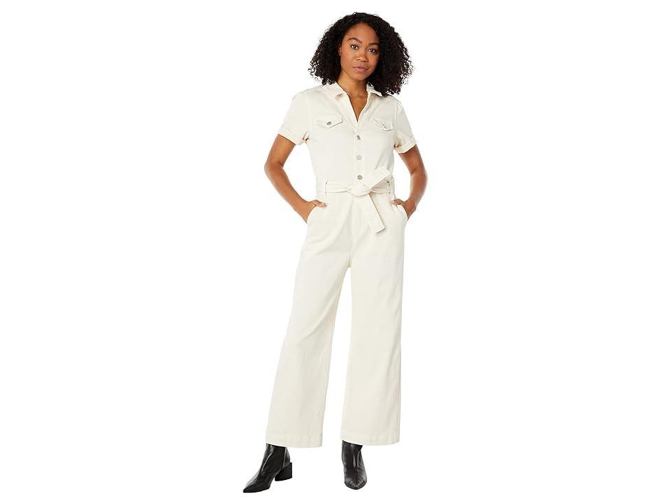 PAIGE Anessa Puff Sleeve Jumpsuit Size 6. Product Image