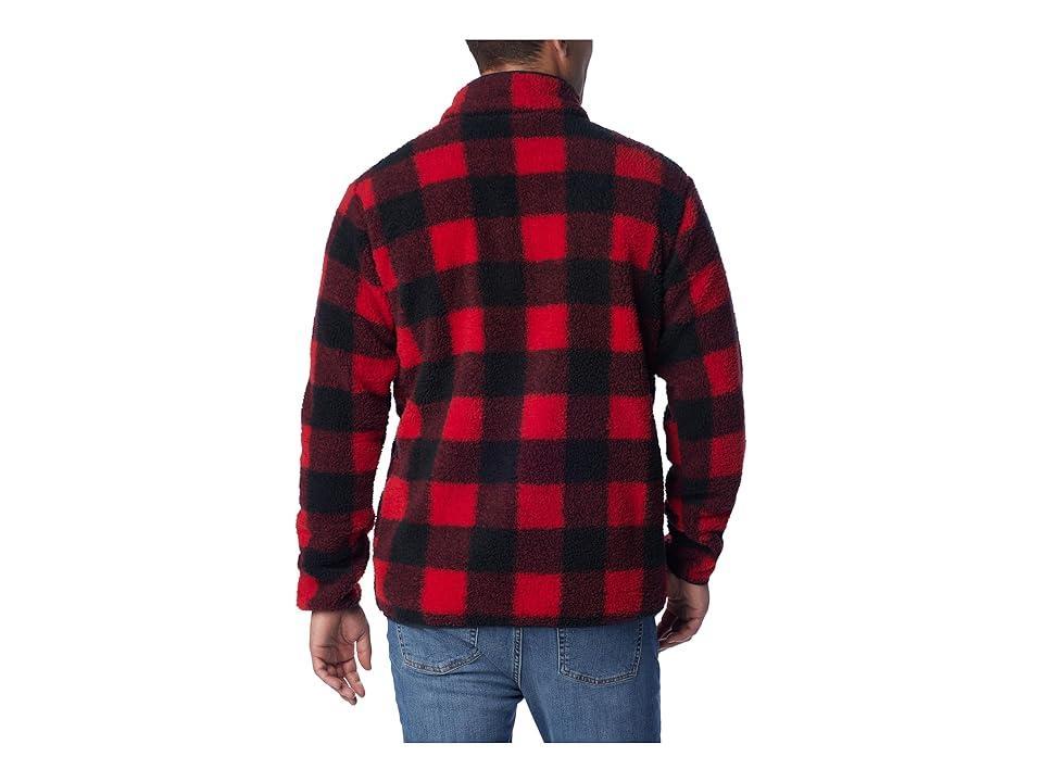 Columbia Rugged Ridge II Sherpa 1/2 Snap (Mountain Check) Men's Clothing Product Image