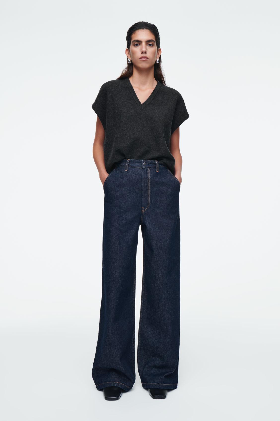 RAW DENIM TROUSERS Product Image