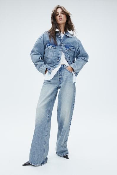 Baggy Wide Low Jeans Product Image