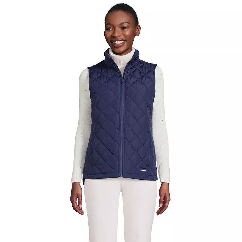 Petite Lands End Insulated Vest, Womens Product Image