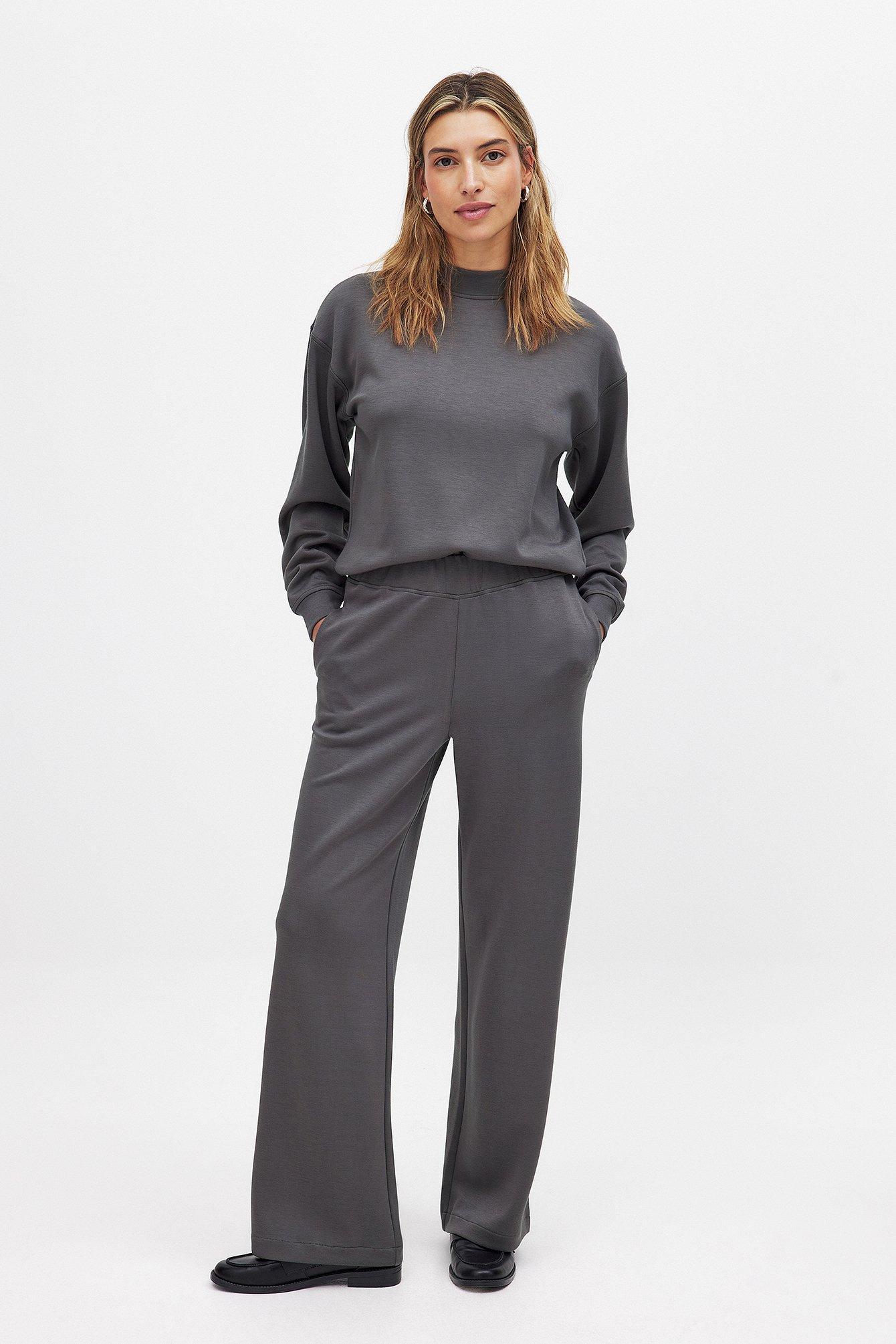 Soft Straight Sweatpants Product Image