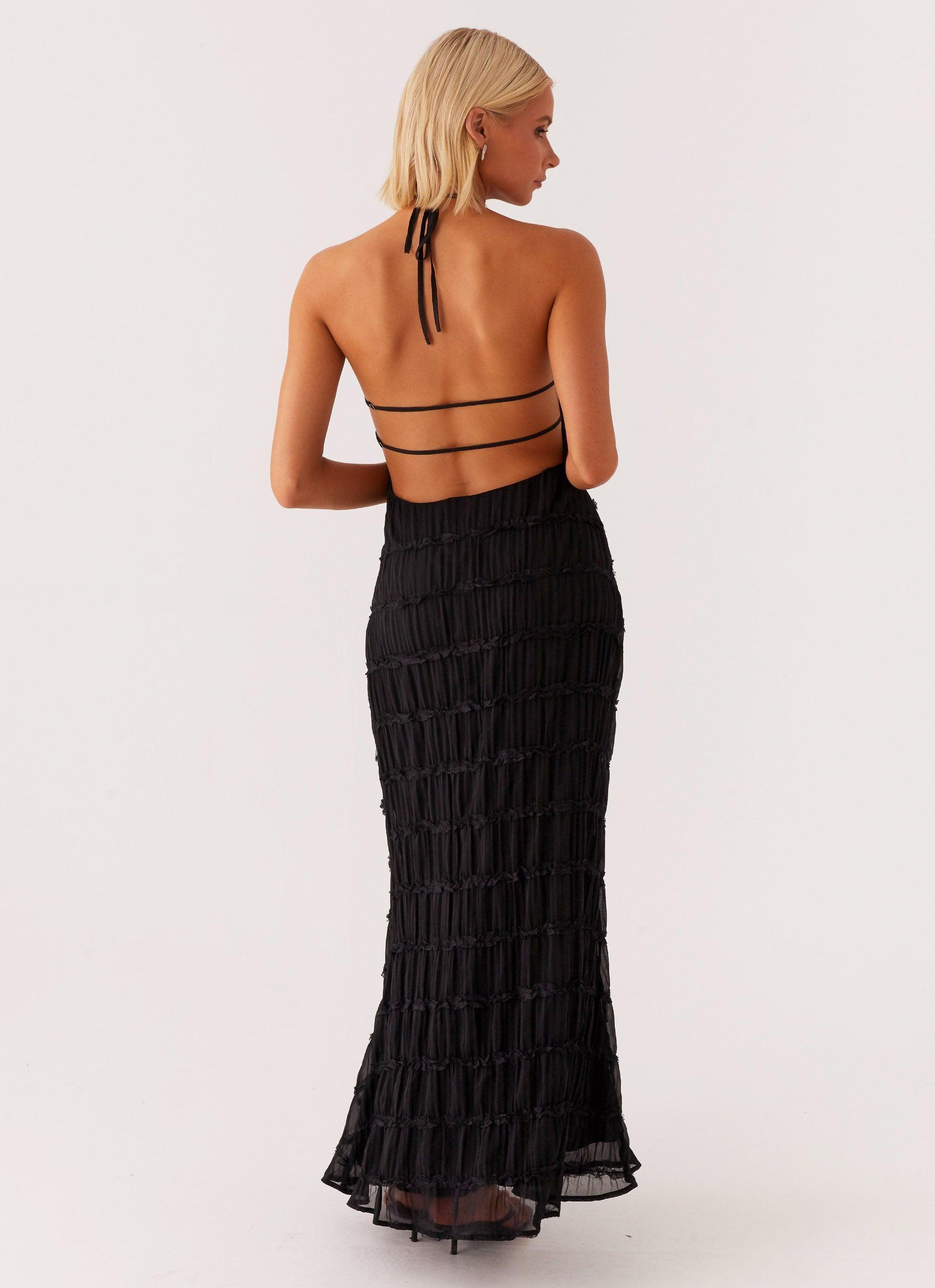 Aullie Maxi Dress - Black Product Image