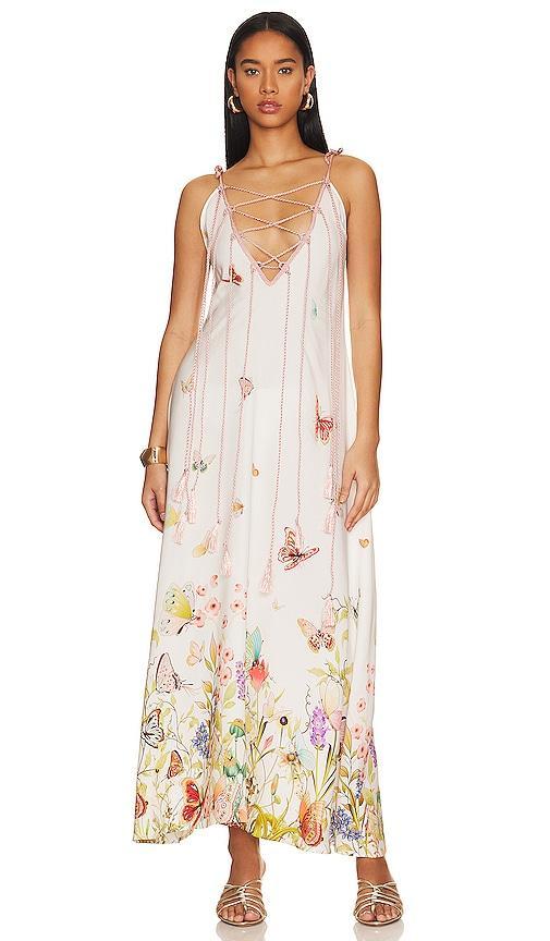 Lace Up Maxi Dress Product Image