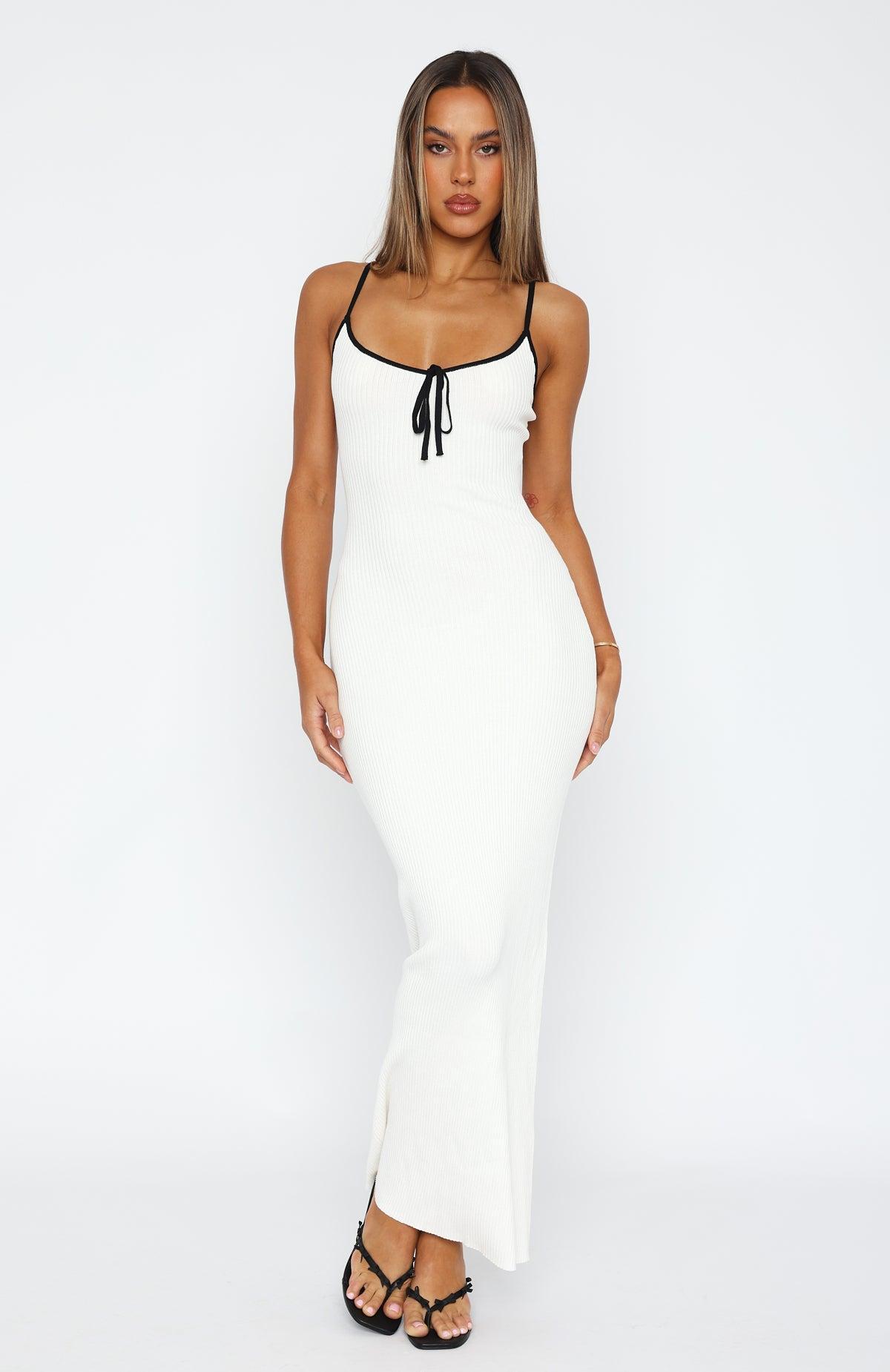 My Fair Lady Maxi Dress Off White Product Image