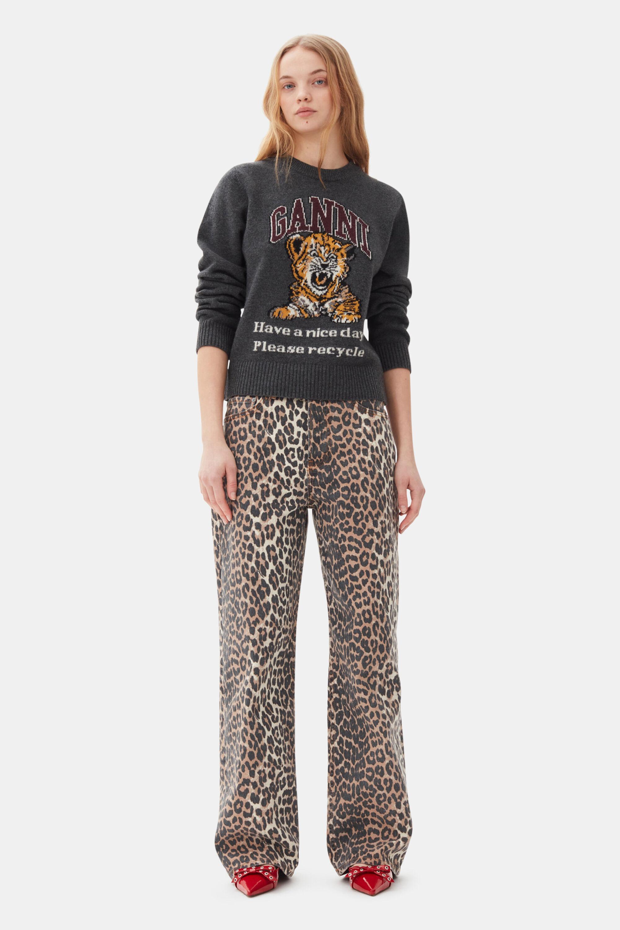 Leopard Printed Izey Jeans product image