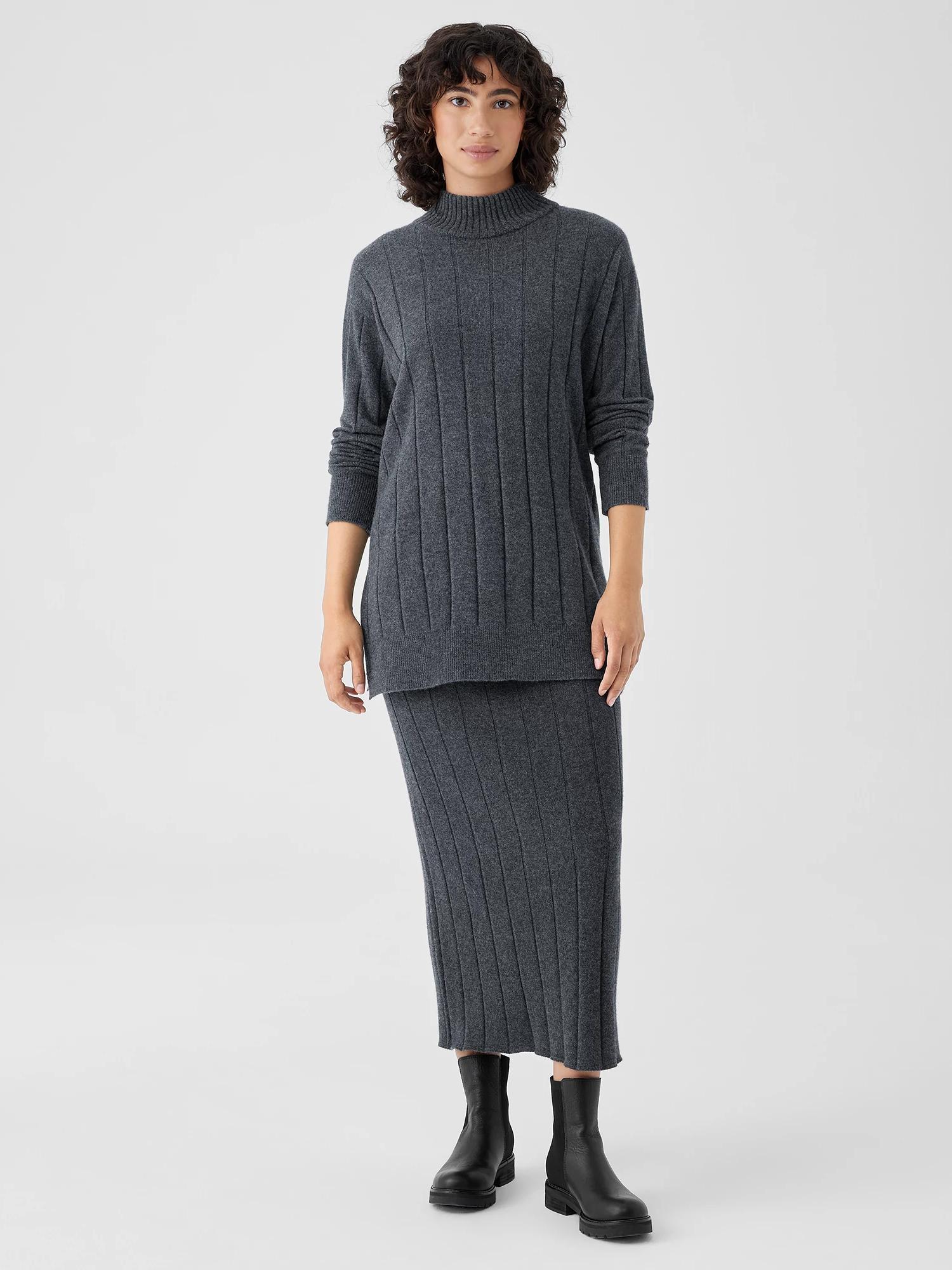 EILEEN FISHER Italian Cashmere Pencil Skirtfemale Product Image