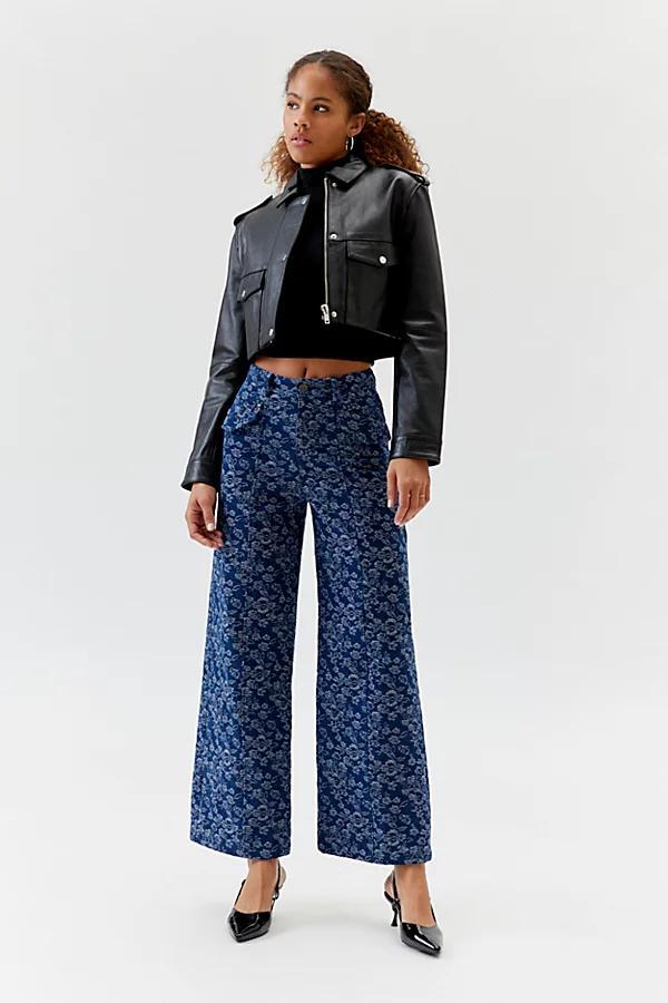 Urban Outfitters UO Jade Floral Trouser Pant Womens at Urban Outfitters Product Image