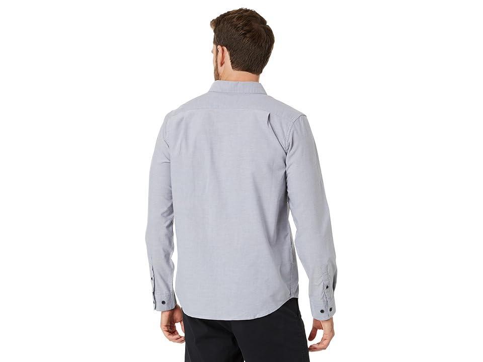 RVCA That'll Do Stretch Long Sleeve Woven (Pavement 1) Men's Clothing Product Image