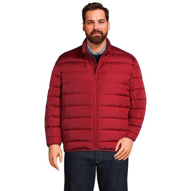 Big & Tall Lands End Big Down Puffer Winter Coat, Mens Product Image