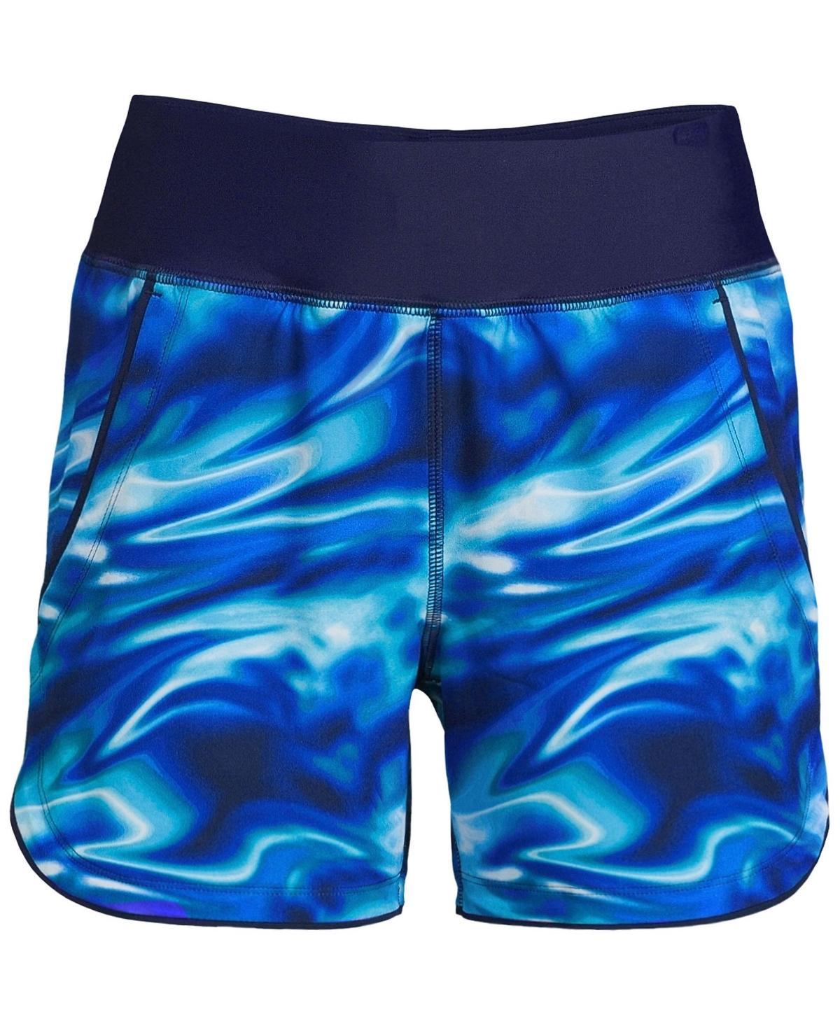 Womens Lands End 5 Quick Dry Swim Shorts With Panty Product Image