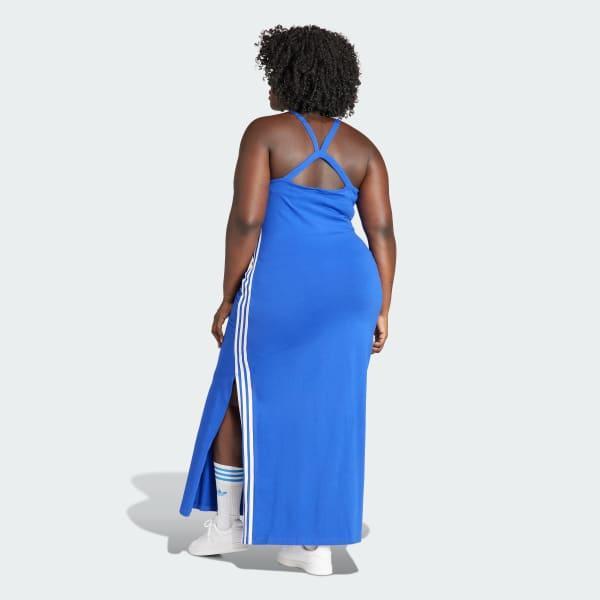 Adicolor 3-Stripes Maxi Dress (Plus Size) Product Image