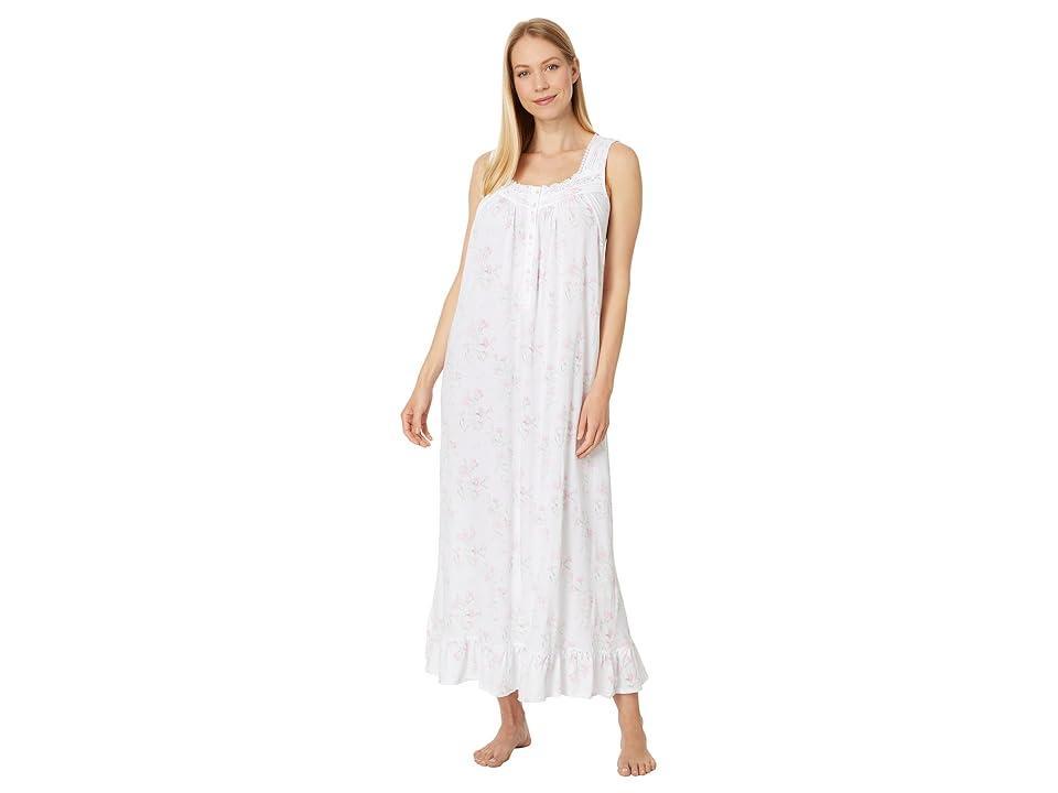 Eileen West Ballet Sleeveless Nightgown Floral) Women's Pajama Product Image