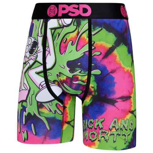 PSD Mens Graphic Briefs - Green/Blue/Pink Product Image