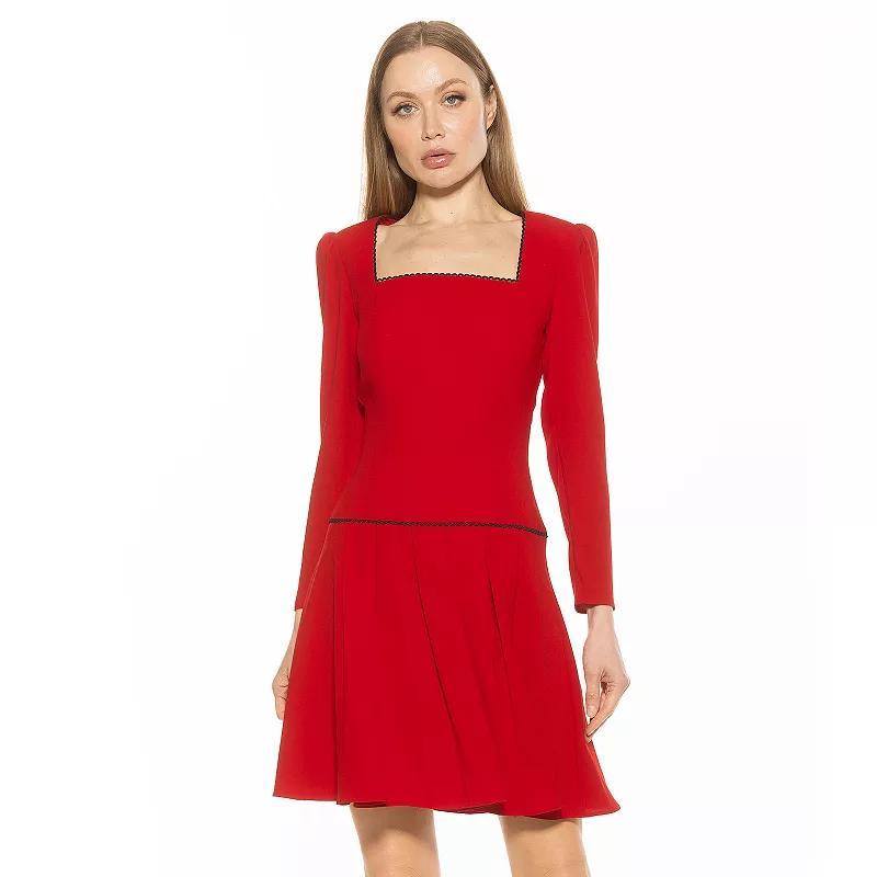 Womens ALEXIA ADMOR Ashanti Puff Sleeve Mini Dress Product Image