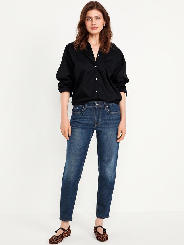 Mid-Rise OG Straight Ankle Jeans Product Image