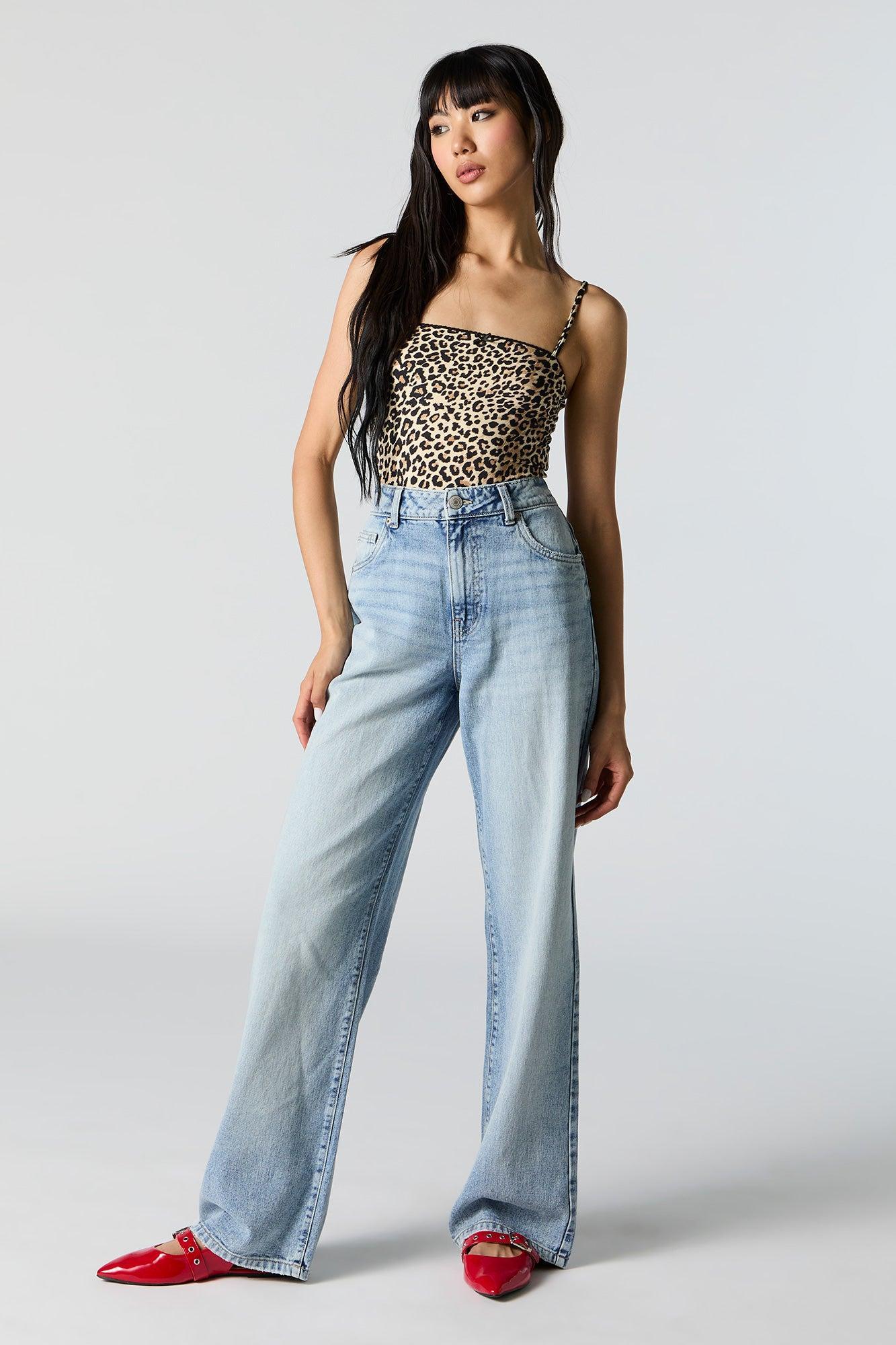 High Rise Wide Leg Jean Female Product Image