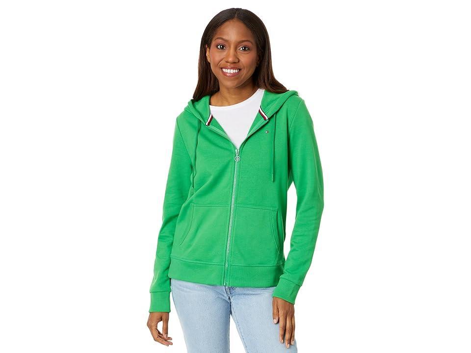 Tommy Hilfiger Womens Flag Zip Hooide Product Image