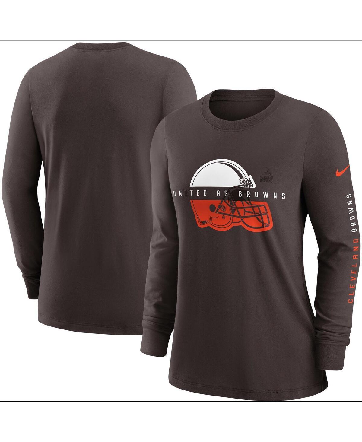 Womens Nike Cleveland s Prime Split Long Sleeve T-Shirt Product Image