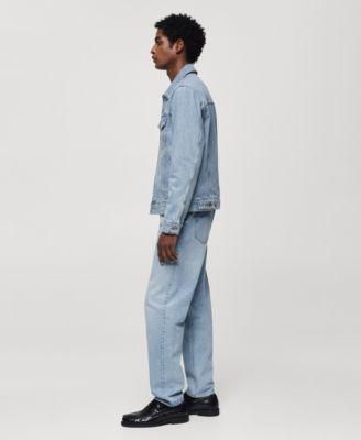 MANGO MAN - Bob straight-fit jeans light blueMen Product Image