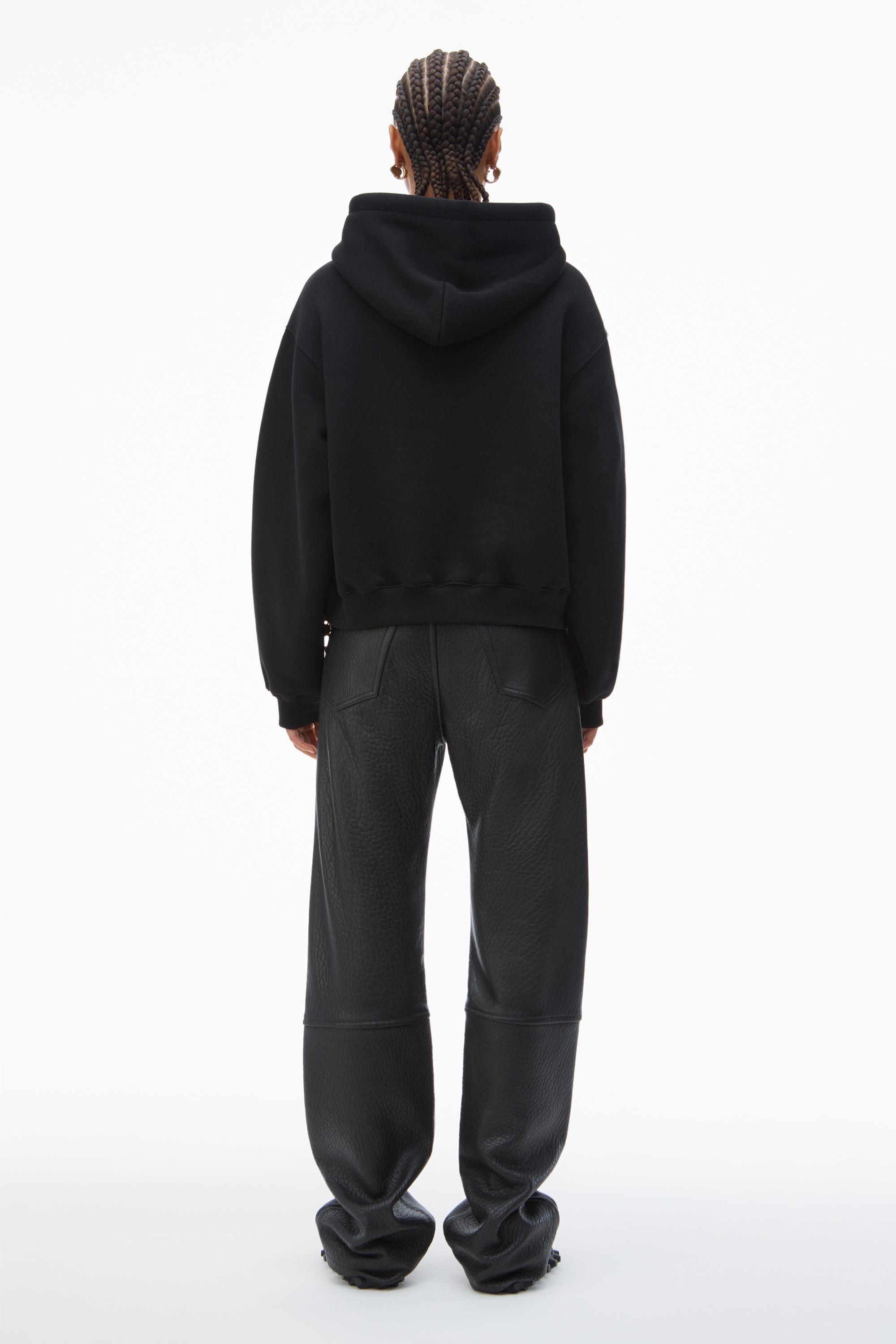 Puff Logo Hoodie In Structured Terry Product Image