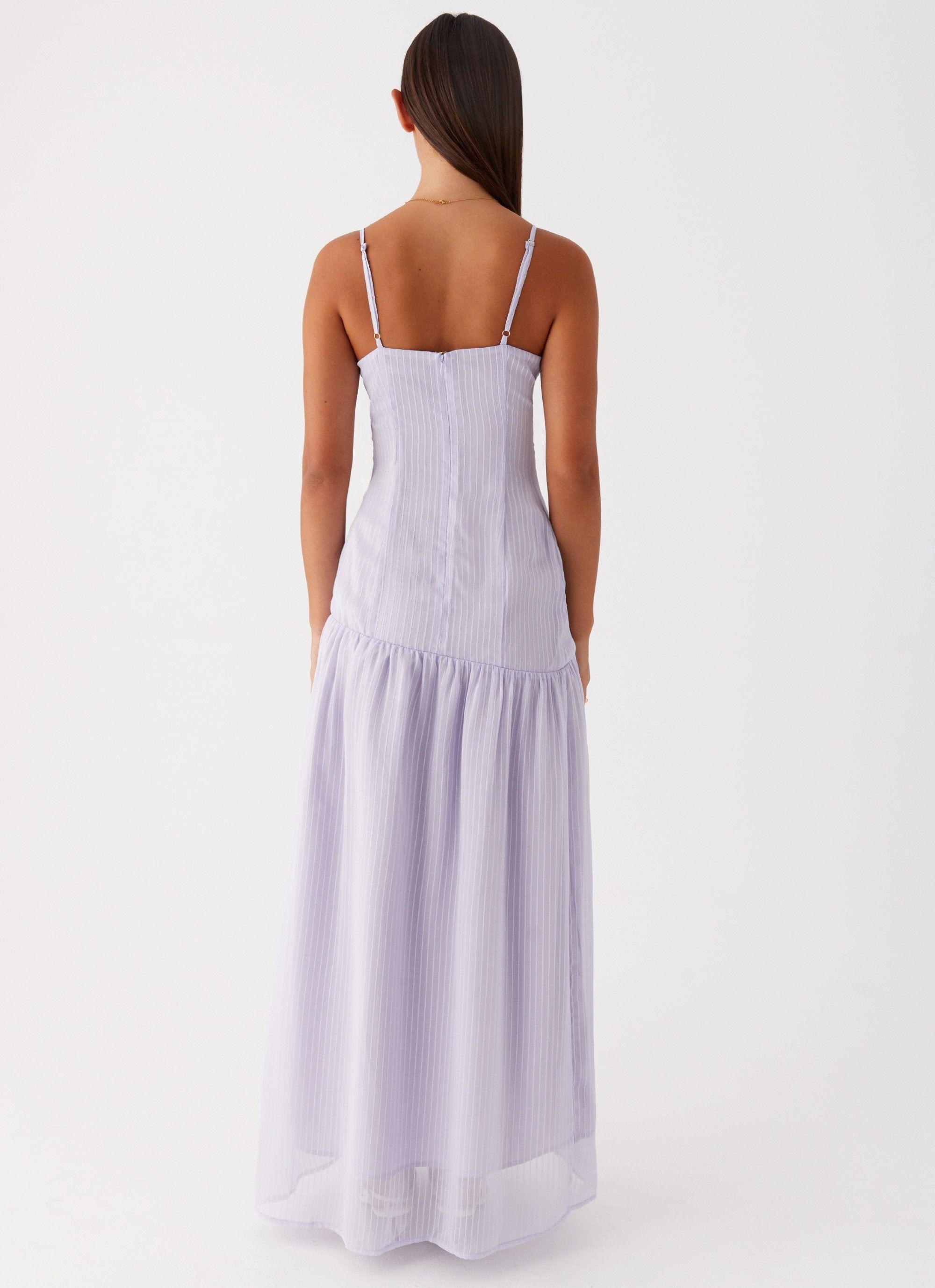 Shania Maxi Dress - Lavender Product Image