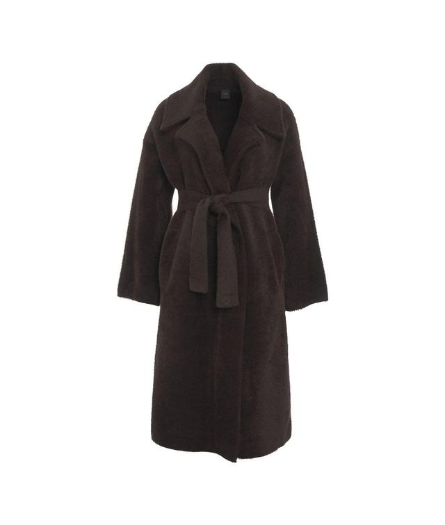 Coat 'Uvaggio' with waist belt Product Image