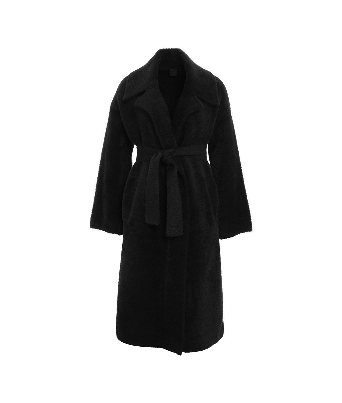 Coat 'Uvaggio' with waist belt Product Image