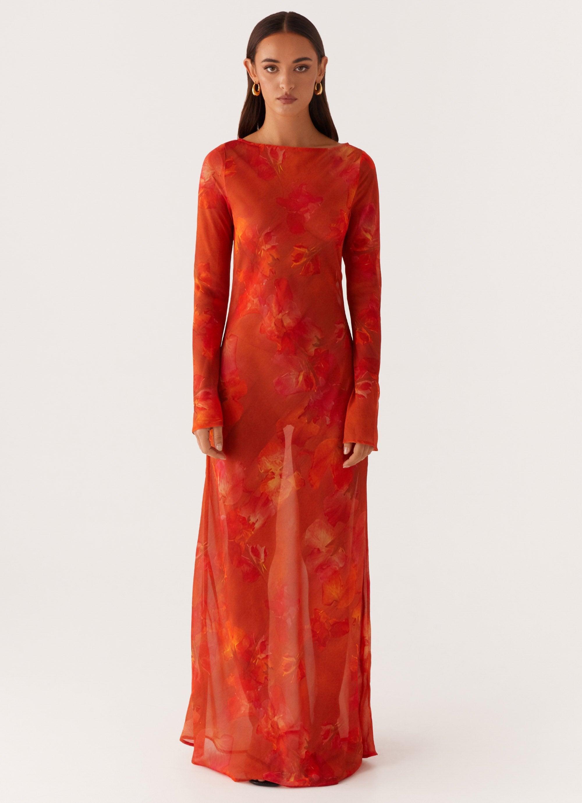 Lorde Maxi Dress - Amber Product Image