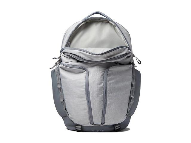 The North Face Women's Surge (TNF White Metallic Melange/Mid Grey-NPF) Backpack Bags Product Image