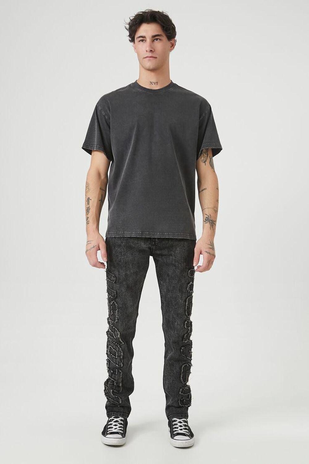 Frayed Heaven Slim-Fit Jeans | Forever 21 product image